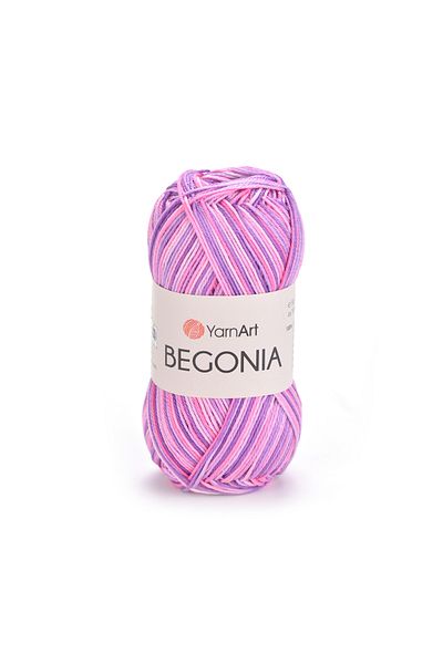 Yarnart Begonia Melange - Ebruli, Mercerized Χειροποίητο Πλεκτό Ebruli-508