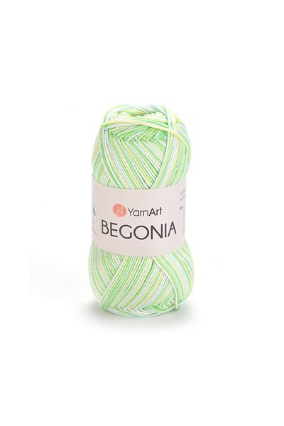 Yarnart Begonia Melange - Ebruli, Mercerized Χειροποίητο Πλεκτό Ebruli-501