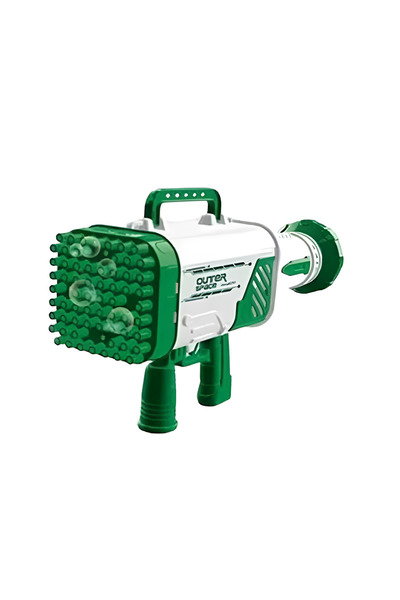 rexa آلة فقاعات كهربائية من طراز جاتلينج، صانع فقاعات صاروخي، ألعاب صيفية