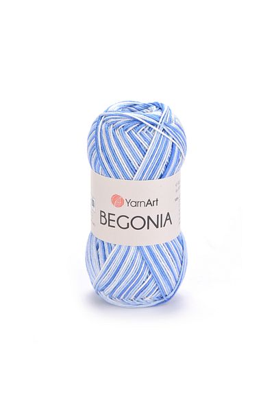 Yarnart Begonia Melange - Ebruli, Mercerized Χειροποίητο Πλεκτό Ebruli-5355
