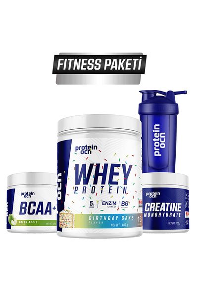 Proteinocean Fitness Pack - Birthday Cake Green Apple