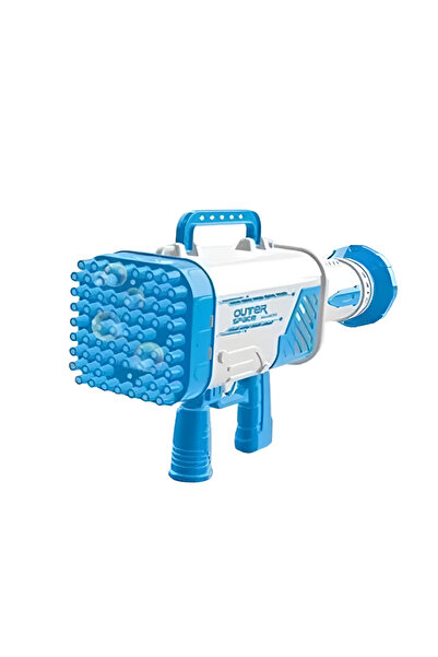 rexa آلة فقاعات كهربائية من طراز جاتلينج، صانع فقاعات صاروخي، ألعاب صيفية