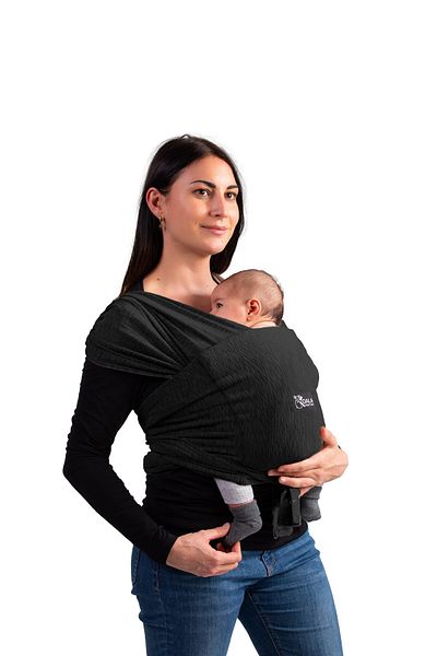 Koala Babycare - Cuddle Band Sling Baby Carrier - Black