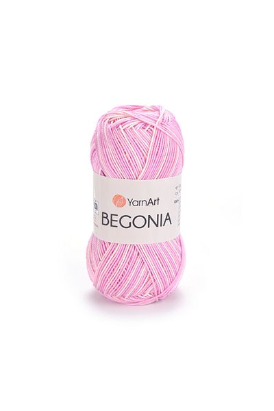 Yarnart Begonia Melange - Ebruli, Mercerized Χειροποίητο Πλεκτό Ebruli-3051