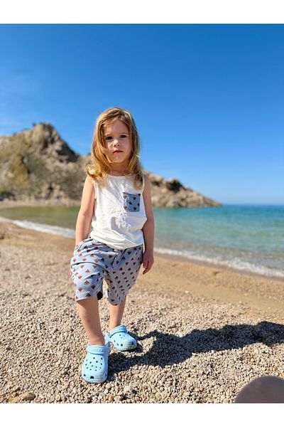 rg kidsstore Watermelon Printed Children's Undershirt and Shorts Set