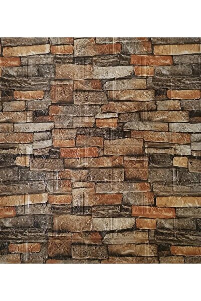 Renkli Duvarlar Nw47 Koyu 3d Kendinden Yapışkanlı 3d Dekoratif Duvar Kağıdı P...