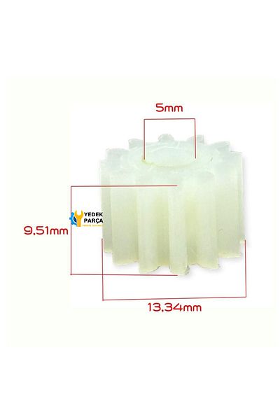 Ozba Ticaret Fakir Compatible Ivy Blender Chamber Cover Small Shaft Gear - Short Mile Installed