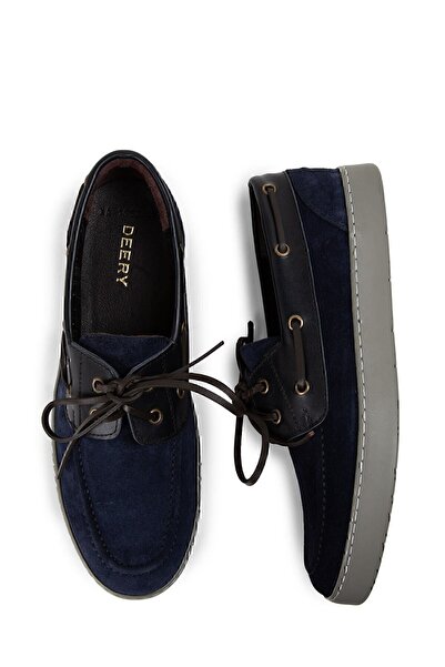 Deery Справжній замш, темно-синій, чоловічі повсякденні черевики