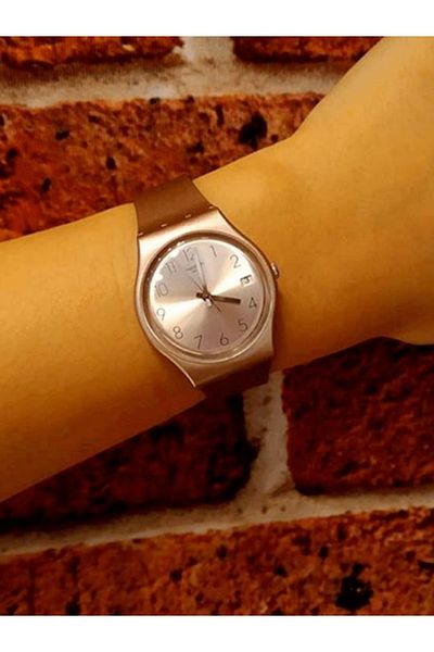 Swatch Pinkbaya Gp403 Women's Wristwatch
