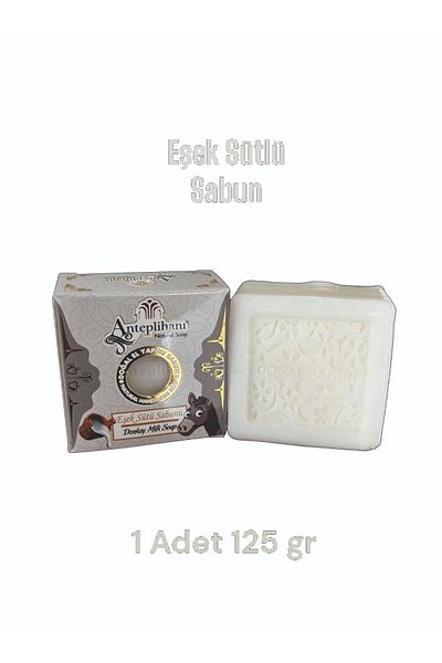 ANTEPLİHANI Donkey Milk Soap, Donkey Milk, Natural Handmade Natural Soap, Soap (1 Pc 125 Gr)