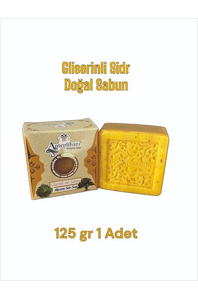 ANTEPLİHANI Sider Soap, Sider Soap, Glycerin, Mix Amber Natural Hand Made Natural Soap, Soap (1 Piece 125 Gr)