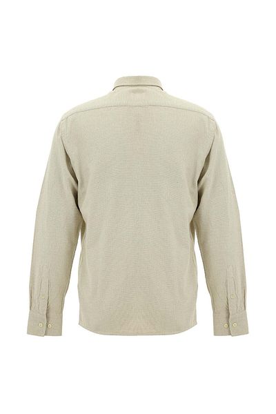 Abdullah Kiğılı Long Sleeve Regular Fit Patterned Shirt