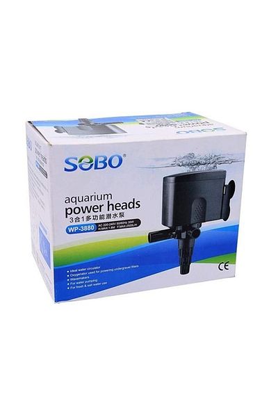 Sobo محرك رأس حوض السمك Wp-3880 2500 لتر/ساعة 35 وات