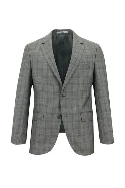 Kiğılı Slim Fit Slim Fit Plaid Suit