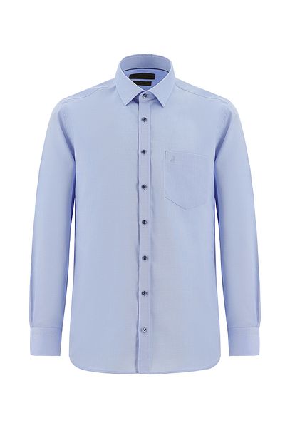 Abdullah Kiğılı Long Sleeve Non Iron Oxford Classic Cotton Shirt