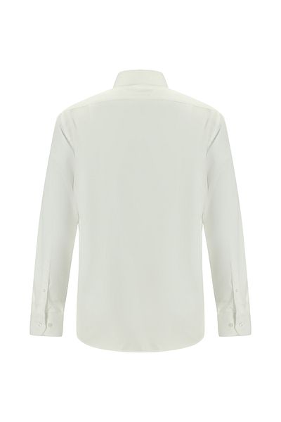 Kiğılı Long Sleeve Classic Non Iron Satin Cotton Shirt