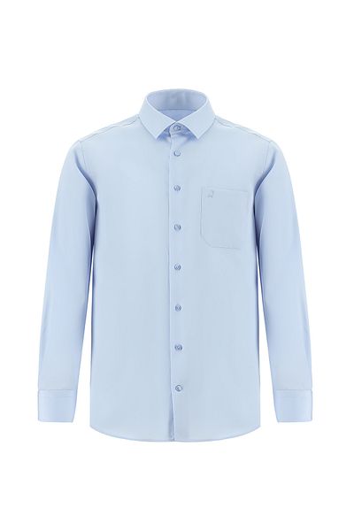 Abdullah Kiğılı Non Iron Satin - Long Sleeve Classic Cotton Shirt