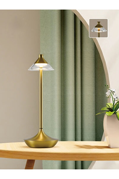 Home Metal Gövdeli Modern ve Şık LED Masa Lambası