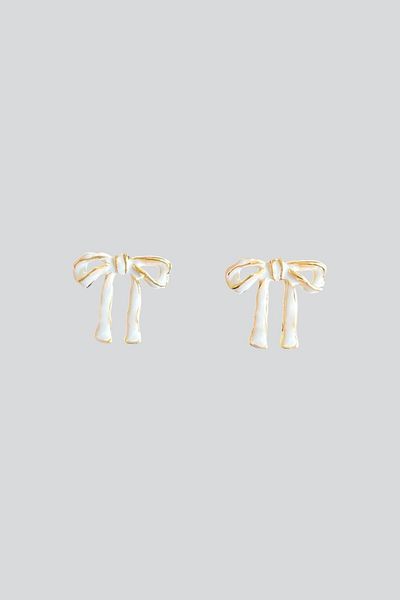 stravis Mineli Bow Earrings