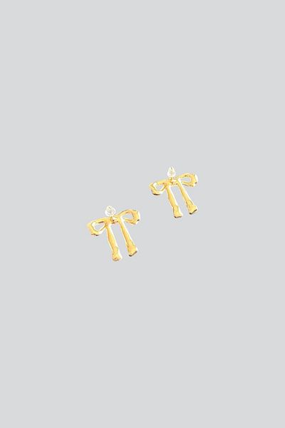 stravis Mineli Bow Earrings