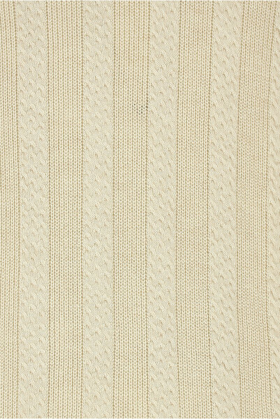 Abdullah Kiğılı Balıkçı Yaka Regular Fit Desenli Yünlü Triko Kazak