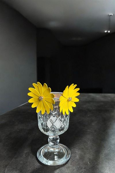 stravis Colorful Flower Earrings