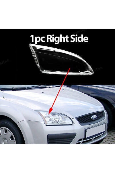 Choice1 1pc Right Side Head Lights Cover For Ford Focus MK2 C307 pre-facelift...