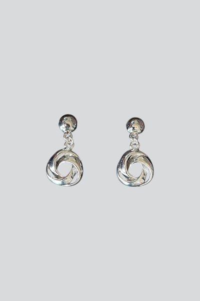 stravis Dangle Spiral Earrings