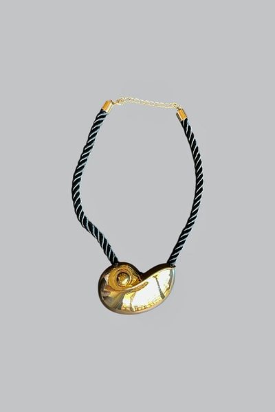stravis Snail End Rope Necklace