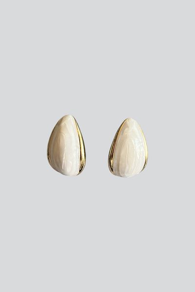 stravis Enameled Drop Earrings