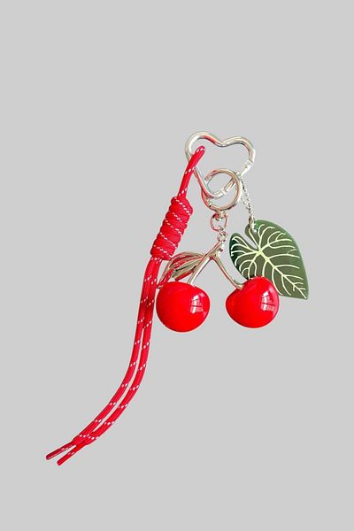 stravis Cherry Design Bag Charm