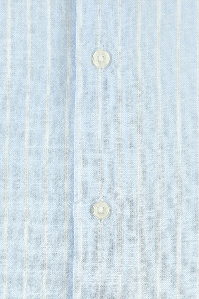 Abdullah Kiğılı Ριγέ βαμβακερό πουκάμισο - Μακρυμάνικο, κανονική εφαρμογή