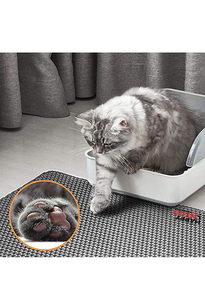 HAPPY MEOW Cat litter mat, completely removable, 60x40 cm
