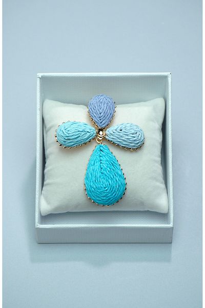 Rumon Wicker Knitted Earrings
