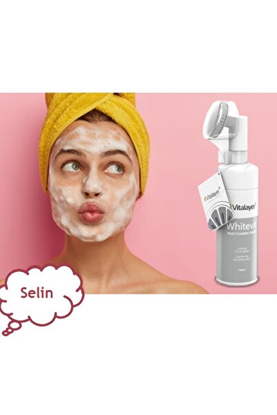 Vitalayer رغوة تنظيف الوجه المضادة للعيوب من وايت فيت |   150 مل