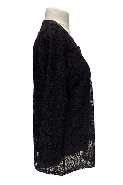 HESNA Set rochie de seara Plum Fate Mother cu jacheta