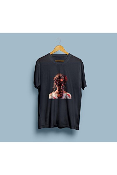 Generic Brand Unisex Oversize T-shirt - Women's Hair from the Back / Women's ...