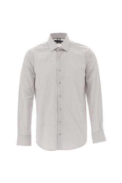 Abdullah Kiğılı Long Sleeve Slim Fit Slim Fit Classic Cotton Bamboo Cotton Shirt