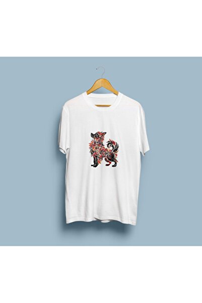 eioswear Μπλουζάκι Unisex oversized με σχέδιο σκύλου - Αφράτο και ιδιαίτερο σχέδιο