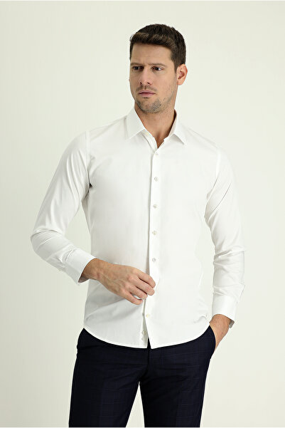 Kiğılı Довгорукава класична бавовняна сорочка Slim Fit