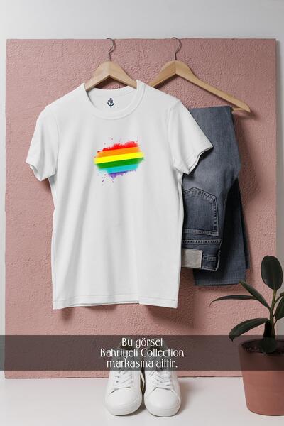 bahriyeli.jpeg Tricou unisex cu design Splatter Colors supradimensionat