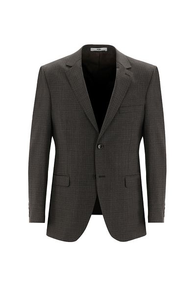 Kiğılı Plaid Patterned Slim Fit Woolen Suit