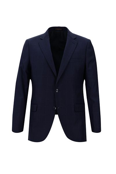 Abdullah Kiğılı Wool Classic Checkered Suit