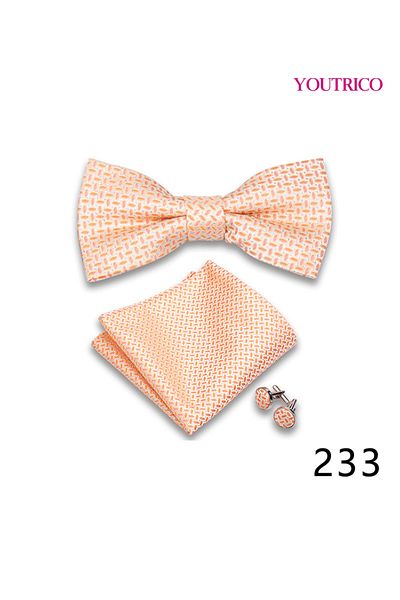 Youtrico Suit Tie Handkerchief Cufflink-Premium Handmade 3-Piece