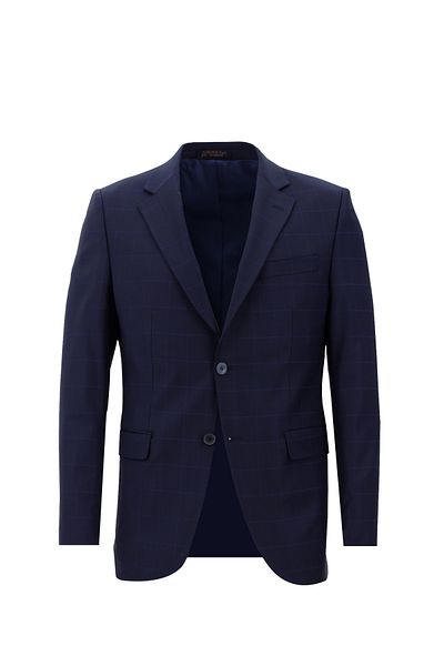 Abdullah Kiğılı Classic Checkered Wool Suit