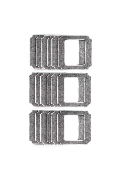 Choice 18pcs Cleaning Mops For Abir Wd8 Window Cleaner Robot,reusable Washable Rags For Washing Windows Gla