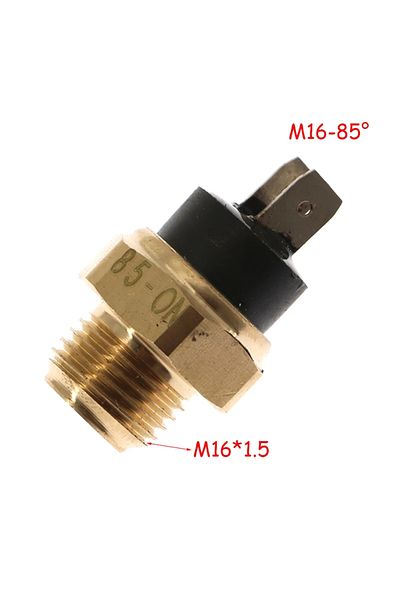 Choice M16-85 M16 65/75/80/85/90/95° Durable Brass Motorcycle Radiator Coolant Fan Water Temperature Thermo