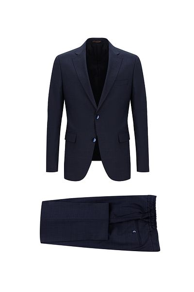 Abdullah Kiğılı Wool Slim Fit Suit - Elastic Waist