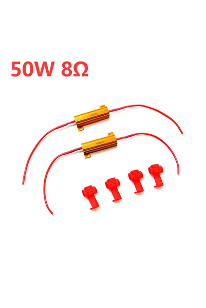 Choice1 50 واط، 8 أوم، قطعتان، وحدة فك تشفير كانبوس LED للسيارة، 25 واط، 25 أ...