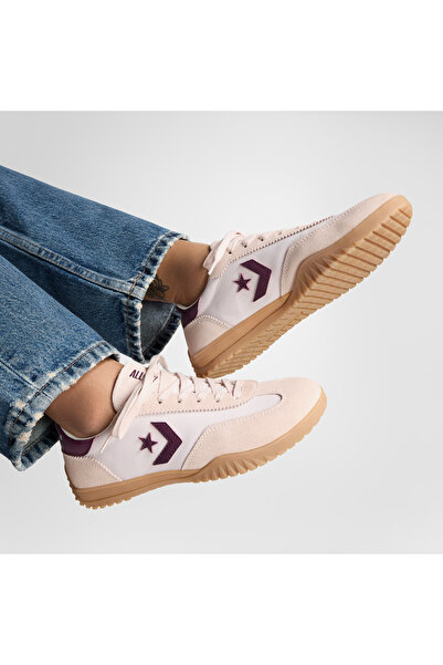 Converse Run Star Trainer Unisex Pembe Süet Sneaker